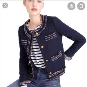JCrew Lady Jacket with Liberty trim